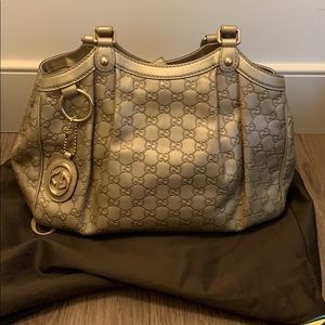 Gucci Sykes Medium Guccisima Tote Bag